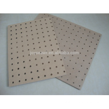 plain mdf hole mdf for furniture or decoration